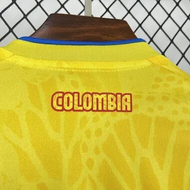 2026 Colombia Home Long Sleeve Kit S-4XL World Cup Cheap Football Jersey Wholesale Yupoo