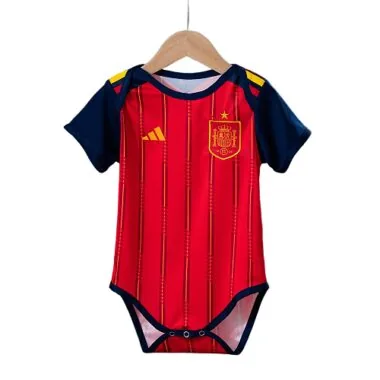 2026 Spain Home Baby Uniform World Cup Cheap Football Jersey Wholesale Yupoo