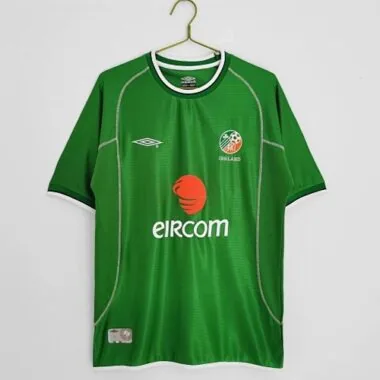 2002 Retro Ireland Home Kit Cheap Football Jersey Wholesale Yupoo