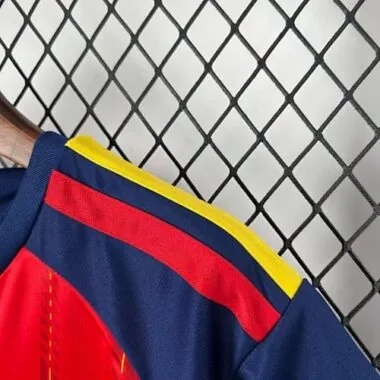 2026 Kids Spain Home Kit World Cup Cheap Football Jersey Wholesale Yupoo