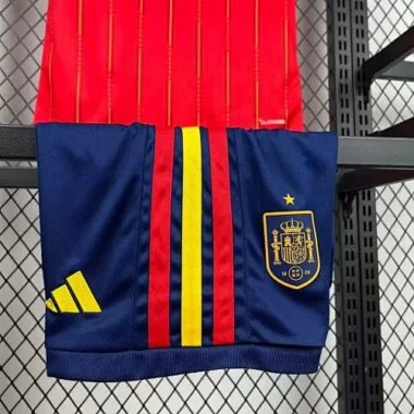 2026 Kids Spain Home Kit World Cup Cheap Football Jersey Wholesale Yupoo