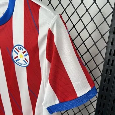 2024 Paraguay Home Kit Cheap Football Jersey Wholesale Yupoo