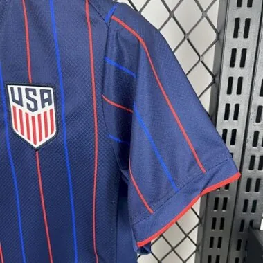 2025 Kids USA Away Kit Cheap Football Jersey Wholesale Yupoo
