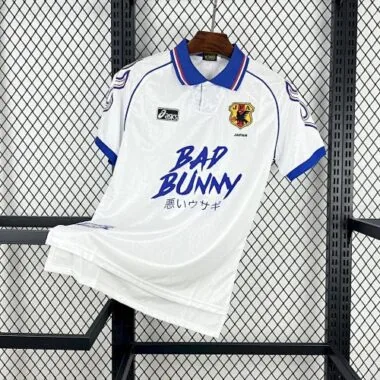 98-99 Retro Japan Away X BAD BUNNY Kit S-XXL Cheap Football Jersey Wholesale Yupoo