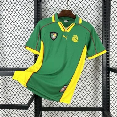 1998 Retro Cameroon Home Kit S-XXL Cheap Football Jersey Wholesale Yupoo