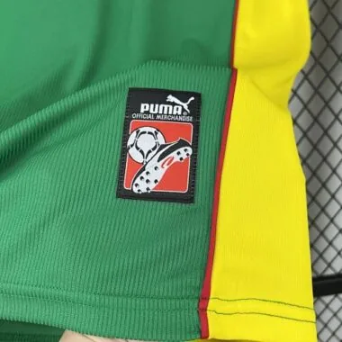 1998 Retro Cameroon Home Kit S-XXL Cheap Football Jersey Wholesale Yupoo