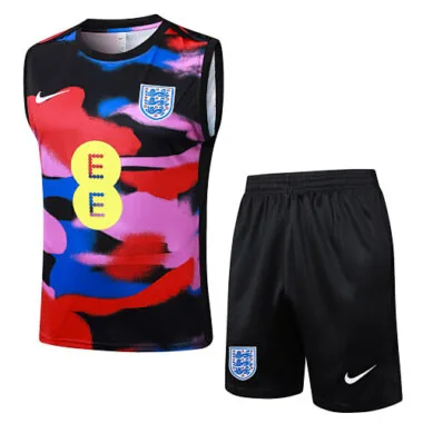 2025 England Sleeveless Training Kits Tracksuits Cheap Jersey Wholesale Yupoo