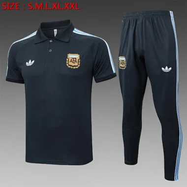 2025 Argentina Training Kits Polo Tracksuits Cheap Football Jersey Wholesale Yupoo