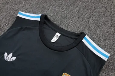 2025 Argentina Sleeveless Training Kits Tracksuits Cheap Football Jersey Wholesale Yupoo