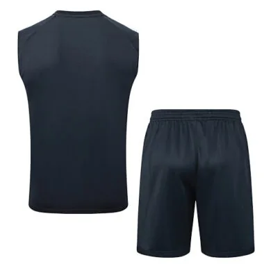 2025 Argentina Sleeveless Training Kits Tracksuits Cheap Football Jersey Wholesale Yupoo