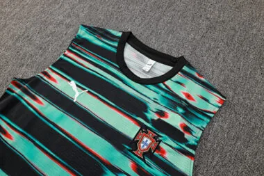 2025 Portugal Sleeveless Training Kits Tracksuits Cheap Football Jersey Wholesale Yupoo