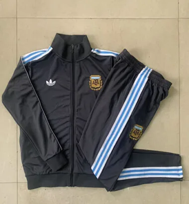 2025 Kids Argentina Training Kits Jacket Tracksuits Cheap Football Jersey Wholesale Yupoo
