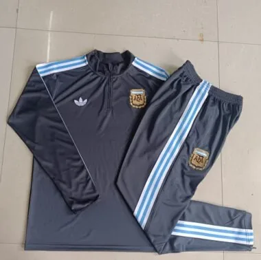 2025 Kids Argentina Training Kits Sweatshirt Tracksuits Cheap Football Jersey Wholesale Yupoo