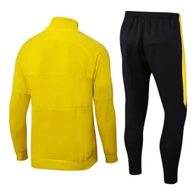25-26 Brazil Yellow Football Tracksuit Long Jacket Suits Cheap Football Jersey Wholesale Yupoo