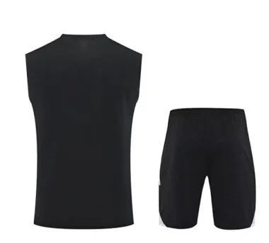 25-26 Argentina Black Training Kits Football Vest Suits Cheap Football Jersey Wholesale Yupoo
