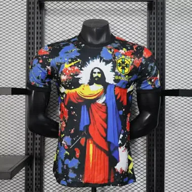 2025 Player Brazil Jesus Special Edition Kit S-XXL Cheap Football Jersey Wholesale Yupoo