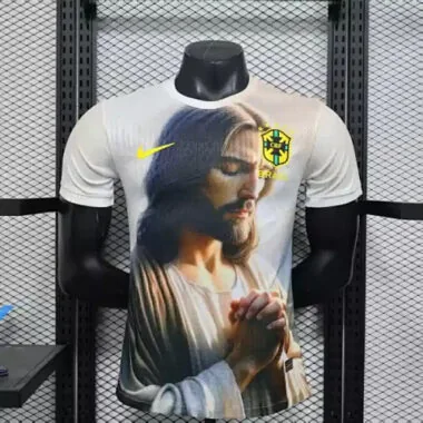 2025 Player Brazil Jesus Special Edition Kit S-XXL Cheap Football Jersey Wholesale Yupoo