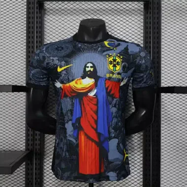 2025 Player Brazil Jesus Special Edition Kit S-XXL Cheap Football Jersey Wholesale Yupoo