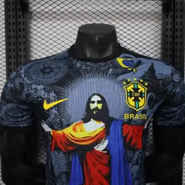 2025 Player Brazil Jesus Special Edition Kit S-XXL Cheap Football Jersey Wholesale Yupoo