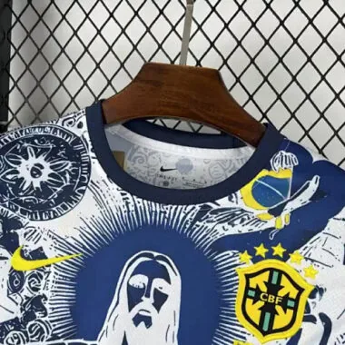 2025 Brazil Jesus Special Edition Kit S-XXL Cheap Football Jersey Wholesale Yupoo