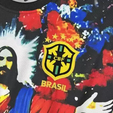2025 Brazil Jesus Special Edition Kit S-XXL Cheap Football Jersey Wholesale Yupoo