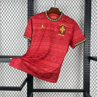 2025 Brazil Red Special Edition Kit S-XXL Cheap Football Jersey Wholesale Yupoo