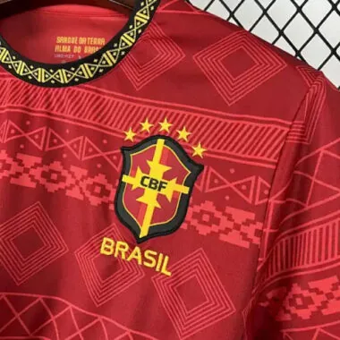 2025 Brazil Red Special Edition Kit S-XXL Cheap Football Jersey Wholesale Yupoo