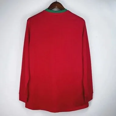 2012 Retro Portugal Home Long Sleeve Kit Vintage Shirt