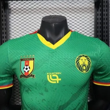 2025 Player Cameroon Home Kit S-2XL Cheap Football Jersey Wholesale Yupoo
