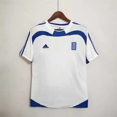 2004 Greece Away Retro Kit Vintage Shirt Cheap Football Jersey Wholesale Yupoo