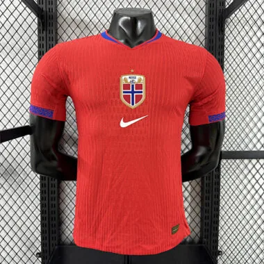 2025 Player Norway Home Kit S-2XL Cheap Football Jersey Wholesale Yupoo
