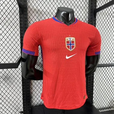 2025 Player Norway Home Kit S-2XL Cheap Football Jersey Wholesale Yupoo