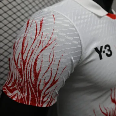 2024 Players Japan Y3 White Special Edition Kit S-2XL Cheap Football Jersey Wholesale Yupoo