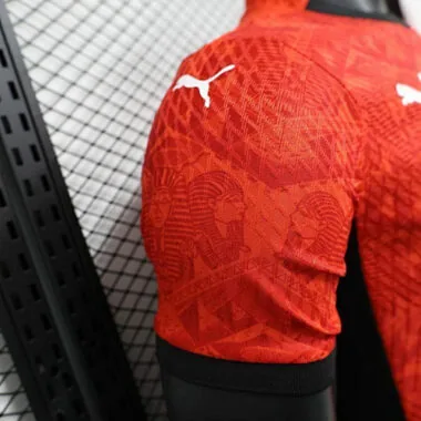 24-25 Players Egypt Home Kit Cheap Football Jersey Wholesale Yupoo