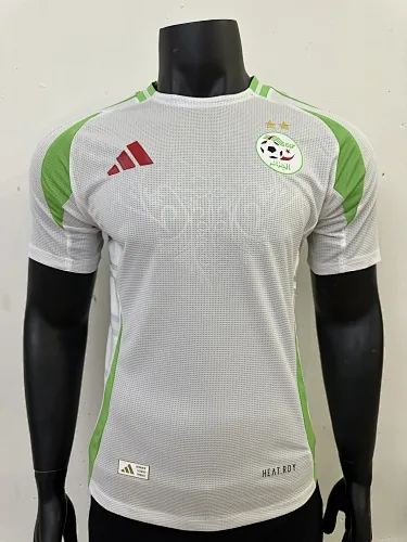 24-25 Players Algeria Home Kit Cheap Football Jersey Wholesale Yupoo