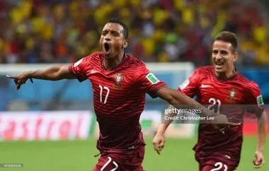 2014 Retro Player Portugal Home Kit Long Sleeve Cheap Football Jersey Wholesale Yupoo