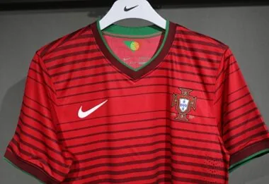 2014 Retro Player Portugal Home Kit Long Sleeve Cheap Football Jersey Wholesale Yupoo