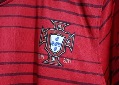 2014 Retro Player Portugal Home Kit Long Sleeve Cheap Football Jersey Wholesale Yupoo