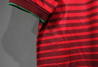 2014 Retro Player Portugal Home Kit Long Sleeve Cheap Football Jersey Wholesale Yupoo