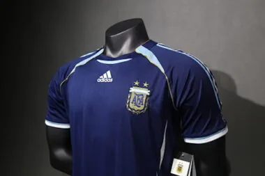 2006 Retro Player Argentina Away Kit Cheap Football Jersey Wholesale Yupoo