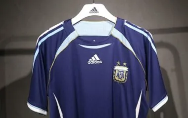 2006 Retro Player Argentina Away Kit Cheap Football Jersey Wholesale Yupoo