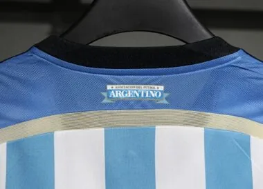 2014 Retro Player Argentina Home Kit Cheap Football Jersey Wholesale Yupoo
