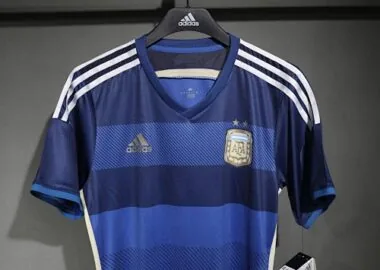 2014 Retro Player Argentina Away Kit Cheap Football Jersey Wholesale Yupoo