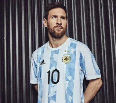 2021 Retro Player Argentina Home Kit Cheap Football Jersey Wholesale Yupoo