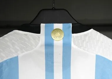2022 Retro Player Argentina Home Kit With Three Stars Cheap Football Jersey Wholesale Yupoo