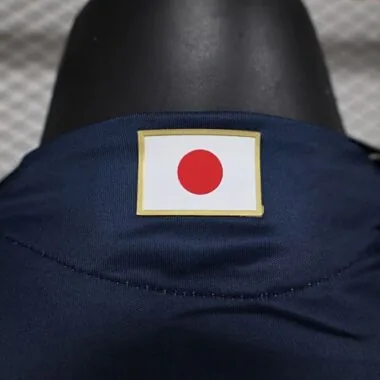 Camiseta de manga larga de la selección de Japón para la temporada 2024-25 (versión para jugadores)