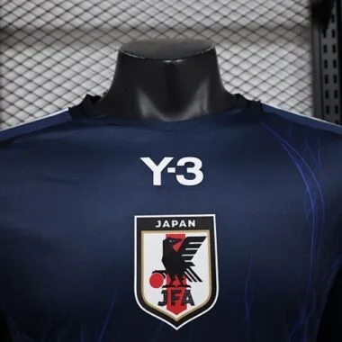 Camiseta de manga larga de la selección de Japón para la temporada 2024-25 (versión para jugadores)