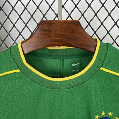 Retro 1998 Brazil Goalkeeper S-XXL Cheap Football Jersey Wholesale Yupoo