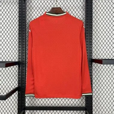 2025 Long Sleeves Portugal Home S-XXL