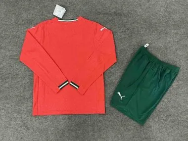 2025 Kids Long sleeves Portugal Home 16-28